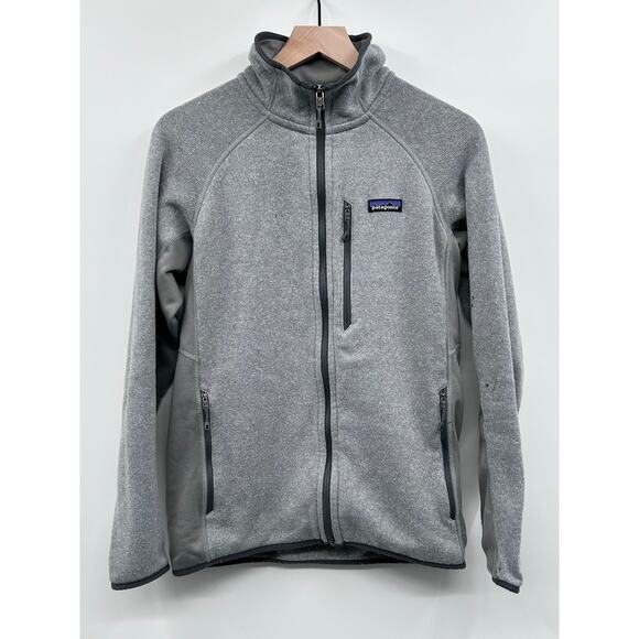 Patagonia Better Sweater Fleece Jacket Gray Full Zip (Flawed) Outdoor Mens Sz M - Picture 2 of 8